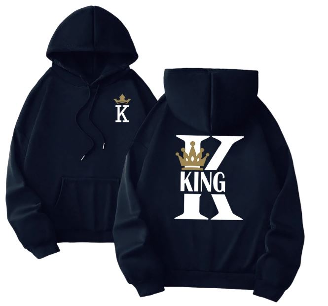 King Queen Couple's Hoodies