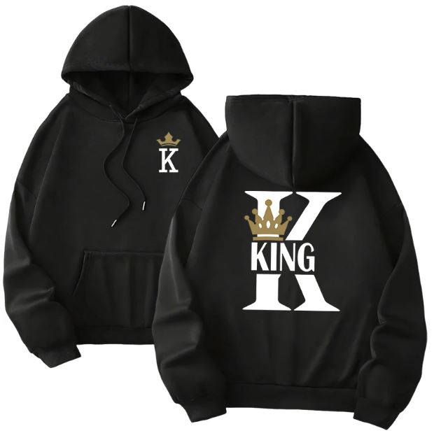 King Queen Couple's Hoodies
