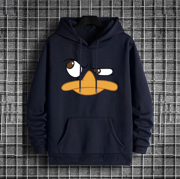 Funny Duck Men Hoodies