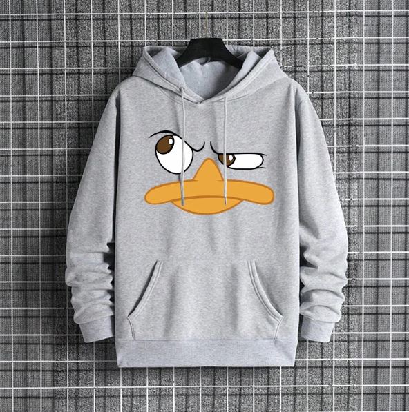 Funny Duck Men Hoodies