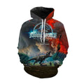 Jurassic Park 3d Printing Hoodie